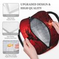 thumbnail image 3 of Fotbe Black Spider Web With Spiders Bolsa de Almuerzo con Estampado, Lonchera Aislada, Contenedor de Comida Reutilizable Tipo Cooler a Prueba de Fugas, 3 of 6