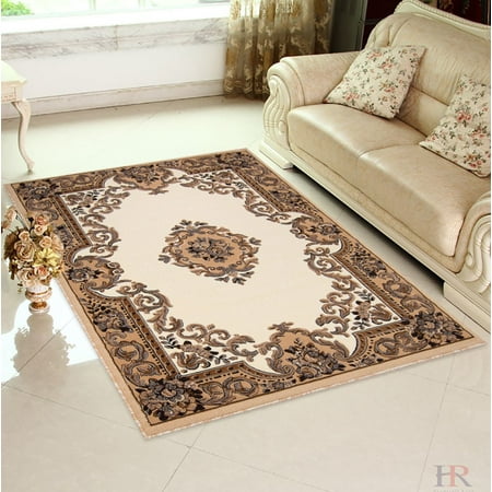 Ivory Area Rug.Traditional/Contemporary