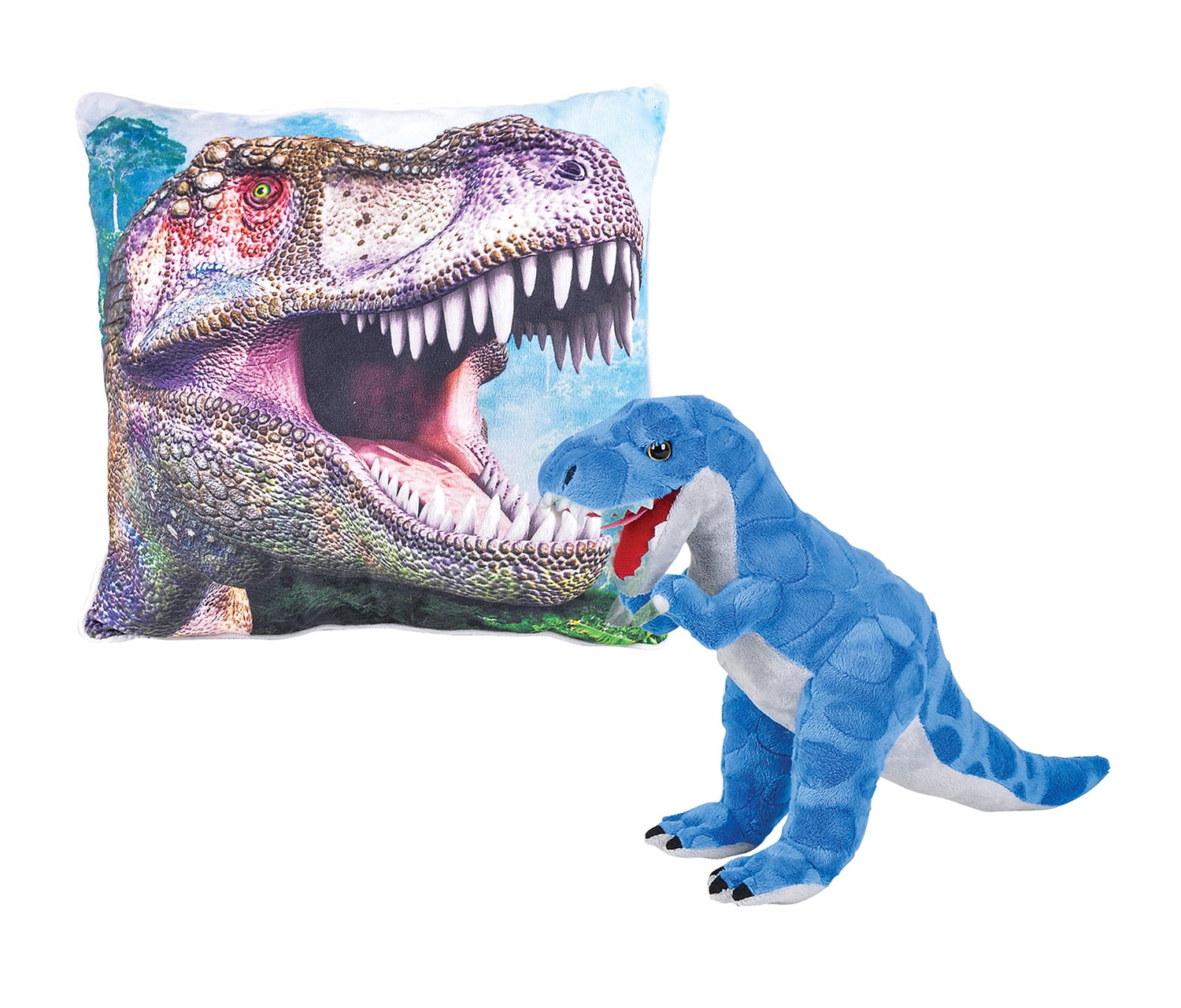 blue t rex plush
