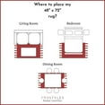 thumbnail image 4 of Fabstyles Herringbone Cotton Flat Weave Area Rug for Living Room, Hallway, Patio, 4 of 4