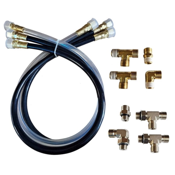 Kit de instalación de piloto automático Si-tex OC17SUK42 con mangueras y accesorios