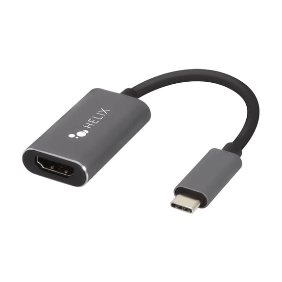Helix/Retrak USB-C to HDMI Adapter Black Adapters
