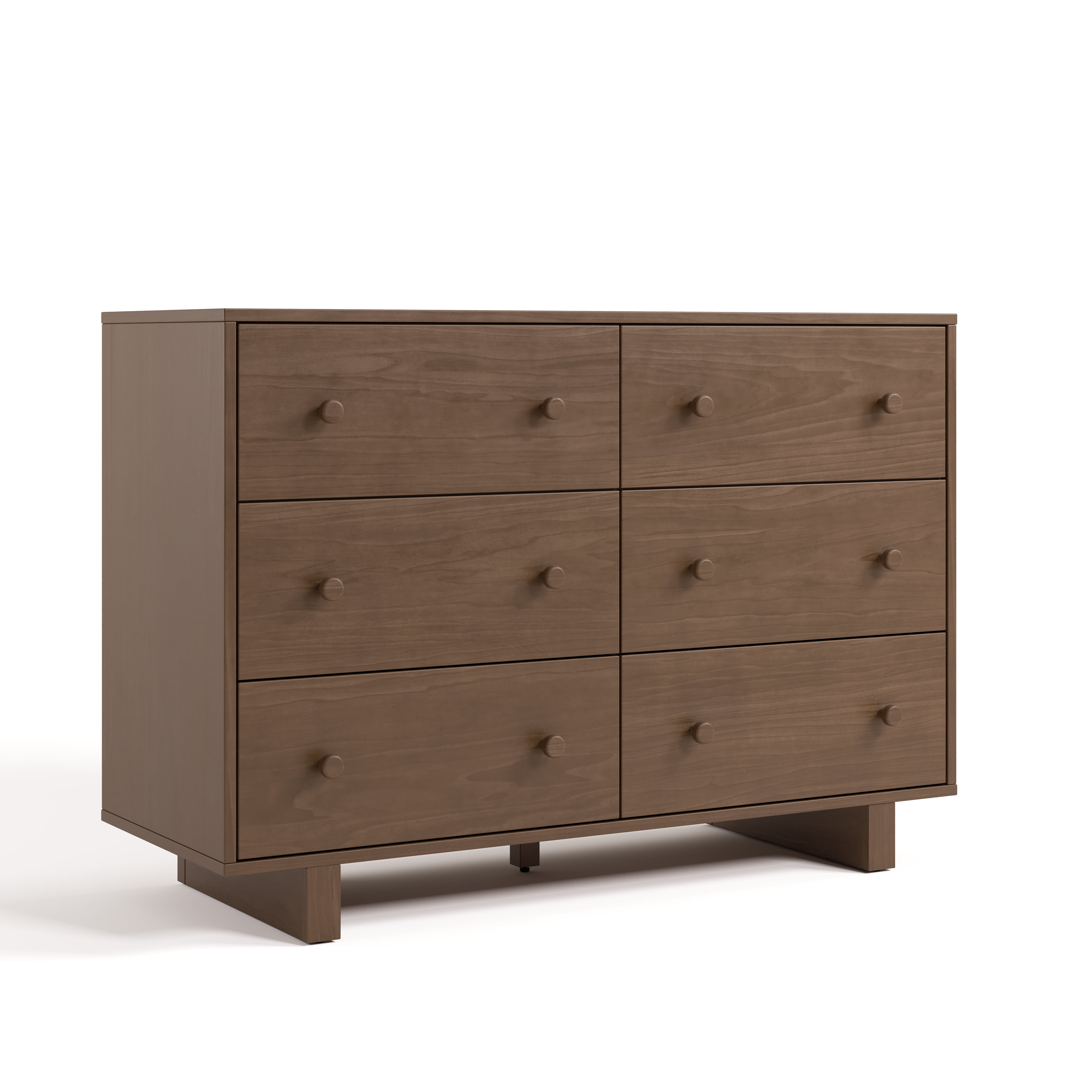 Storkcraft Texas 6 Drawer Dresser, Hazelnut