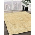 thumbnail image 2 of Ahgly Company Indoor Rectangle Abstract Brown Gold Abstract Area Rugs, 8' x 12', 2 of 6
