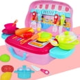 thumbnail image 3 of LSLJS Children's Play House Kitchen Toy for Boys and Girls Cooking Simulation Play House Toy Baby Kitchen Set, 3 of 6
