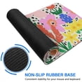 thumbnail image 6 of Long Mouse Pads for Desk,Pioneer Flower Floral Print Pattern Desk Mats on Top Of Desks, Desk Mouse Pad Extra Large with 3mm Non-Slip Base and Stitched Edge for Gaming,Office,Work,Home 31.5"x11.8", 6 of 6