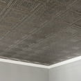thumbnail image 2 of FASÄDE Portrait Decorative Vinyl 2ft x 4ft Glue Up Ceiling Panel in Galvanized Steel (5 Pack), 2 of 5