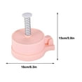 thumbnail image 4 of Boovnll Cake Pan, Color Box Packaging Plastic Hamburger Multifunctional Meat Press Press Type Meat Pie Press Making Rice, Kitchen Gadgets, Cake Pans, Round Cake Pans, 4 of 9