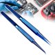 thumbnail image 3 of Alloy Pointed Tweezers Anti-magnetic Repairing Tool Tweezers Fly Line Fingerprint Forceps Clips, 3 of 5