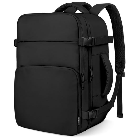 ZOMFELT Travel Backpack for Women Men, Carry on Backpack, TSA 17.3 inch Laptop Backpack Flight Approved, Personal Item Travel Bag Nurse Bag Casual Da