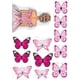 thumbnail image 1 of Decoración para tarta de cumpleaños de niña con forma de mariposa en la espalda, tarta de eBay, tarjeta de inserción para tarta enchufable para el Día de la Madre, 1 of 5