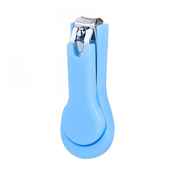 EXLEAF 2026 New Baby Nail Clippers - Safe Infant & Toddler Nail Trimmer with Curved Blades, Easy-Grip Handles - 6Cm Long Nail Scissors for Newborns & Kids - 1 Pack