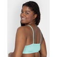 thumbnail image 3 of Sujetador deportivo Fruit of the Loom de algodón con tirantes finos para mujer, 3 of 4