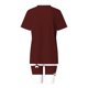 thumbnail image 3 of Blusas para las Mujeres Casual Impreso Cuello en V Manga Corta Blusa Pantalones Cortos, Conjuntos de Ropa para las Mujeres, 3 of 5