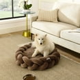 thumbnail image 5 of Sam's Pets Ivy 27'' Dog Bed In Brown - 27, 5 of 5