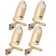 thumbnail image 4 of BRIGHTFUFU 4pcs anillos de uñas serpientes anillos de las uñas con puntas de uñas anillos de uñas para mujeres, 4 of 7