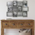 thumbnail image 5 of Mainstays 12-Opening 4x6 Linear Grey Collage Picture Frame (Holds 12 - 4x6 inch Photos), 5 of 6