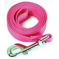 thumbnail image 2 of Leather Brothers Nylon Dog Leash 6ft x 5/8in Neon, 2 of 2