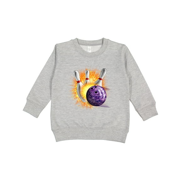 Inktastic Bowling Strike Toddler Sweatshirt