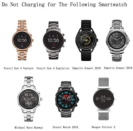 armani smart watch charger