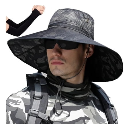 Large Brim Outdoor Fishing Hat