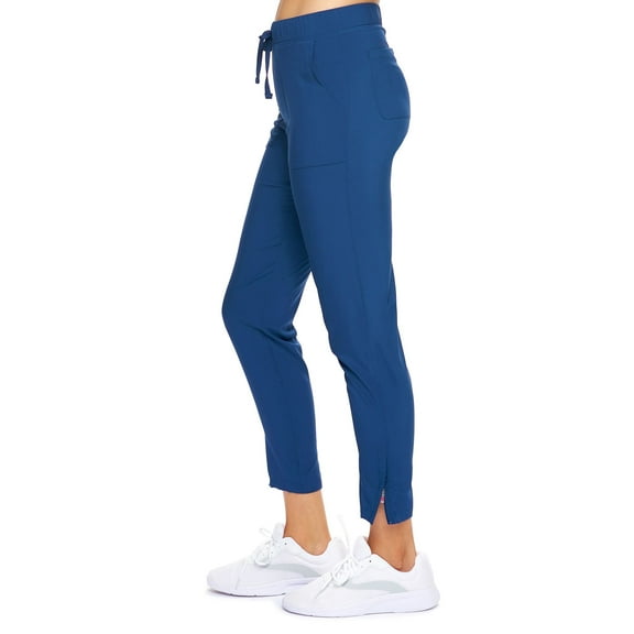 Expert Brand Women's Athletic Performance City Pants, Navy, Medium