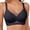 Black, variant on Seamless Sheer Mesh Bralette for Airy Lightweight Soft Comfort Wireless T Shirt Bra with Jelly Support and Lift Small Bras for Women Custom Sports Bra Strapless Front Buckle Lift Bra