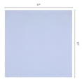 thumbnail image 6 of Unique Bargains 12Pcs  Washable Reusable Party Cloth Napkins Sky Blue 17x17inch, 6 of 6