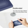 thumbnail image 6 of Worallymy Portable Bathroom Double Sided Brush Washing Drain Soap Box Holder Dish Case Container, 6 of 9
