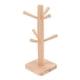 thumbnail image 1 of Soporte Para Tazas De Café, Soporte Para Tazas Firmemente Fijo De Haya, Ahorro De Espacio, Fácil De Instalar, Fondo Plano Para El Hogar, 1 of 7