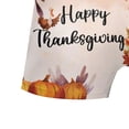 thumbnail image 5 of Happy Thanksgiving Bulldog Welcome Thankful Fall Autumn Pumpkin All Over Print Boxer Briefs Underwear for Men Dad Dog Lover Gifts Idea - 02021, 5 of 6