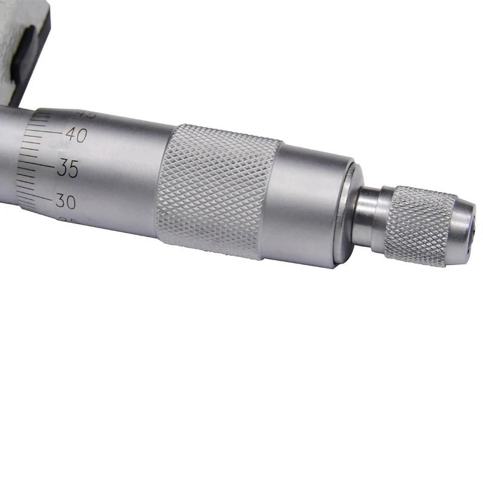 IP65 Outside Micrometer 0-25mm Large Screen Digital Micrometer Caliper Gauge Meter Micrometer Carbide 0.001 MM Measure Tools ,Easy to Operate