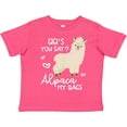thumbnail image 3 of Inktastic Gigi's You Say Alpaca My Bags Boys or Girls Toddler T-Shirt, 3 of 5