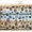 Blue, variant on Brown Cat Paw Print Cabinet Curtains 35"W x 35"L,Dustproof Sink Skirt Curtain for Kitchen Bathroom,Vintage Farmhouse Country Wooden Grain Adhesive Desk Skirt Privacy Short Curtains for Closet Vanity