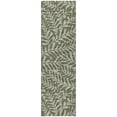 thumbnail image 2 of Addison Rugs Dream Shag Premium Machine Washable Transitional Tropical, Leaves, Botanical Green Runner Rug, 2'3" x 7'6", 2 of 8