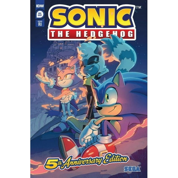 Sonic the Hedgehog: 5th Anniversary Edition #1F VF ; IDW Comic Book