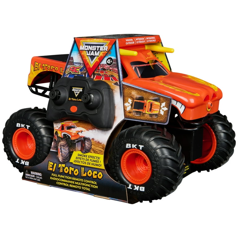モンスタージャム エル トロ ロコ RC モンスタートラック 1:15スケール Monster Jam, El Toro Loco RC Monster Truck, 1:15 Scale - Walmart.com
