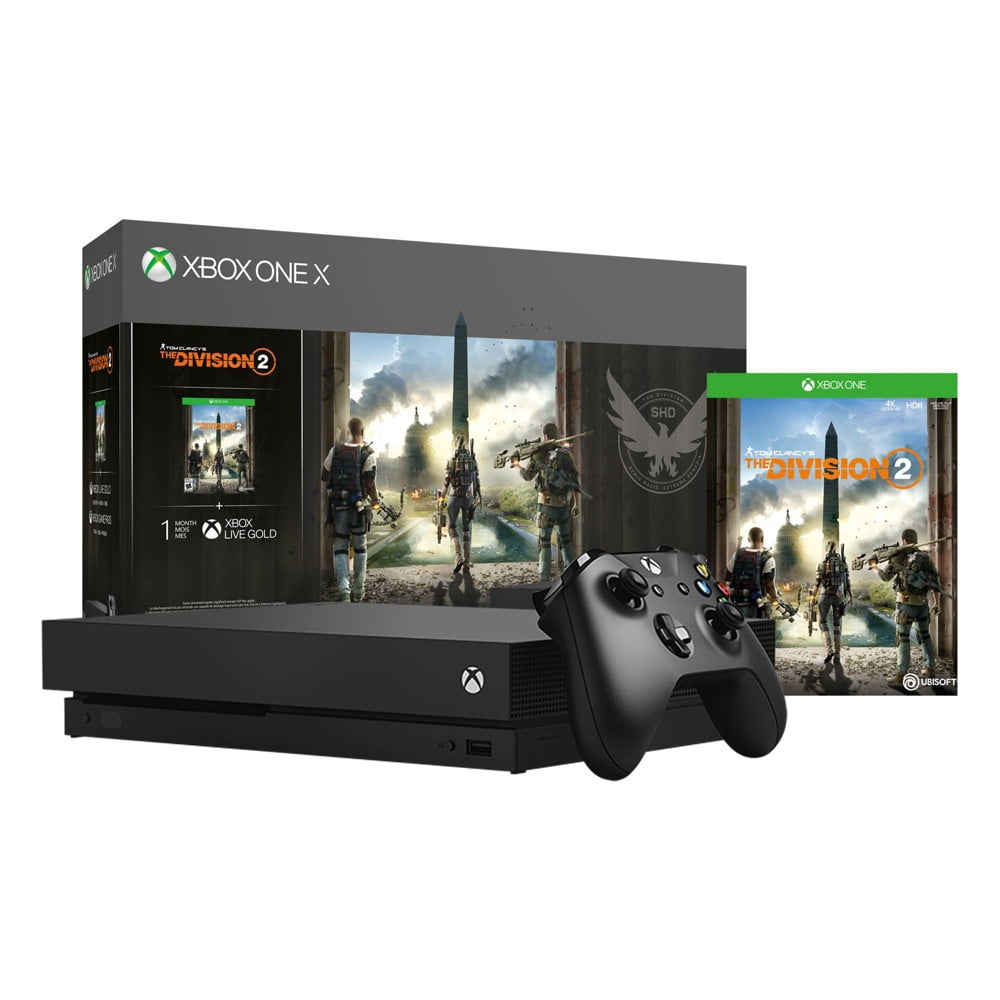 Microsoft - アポ　Xbox One X（ディビジョン2同梱版） Amazon.co.jp: Xbox One X ディビジョン2 同梱版(CYV-00270