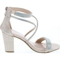 thumbnail image 6 of Top Moda Dressy/Formal Sandals High Heel Ankle Strap Open Toe Sandals, 6 of 7