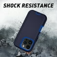 thumbnail image 3 of Shockproof Armor Defender Phone Case for IPhone 17 16 Pro Max 13 12 Mini 15 14 Plus 16E 17 Air Hard PC Triple-Layer Protective Bumper Cover, 3 of 16