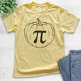 thumbnail image 2 of Kids Pumpkin Pi T-shirt, Youth Kids Boy Girl T-Shirt, Pumpkin Shirt, Pumpkin Pie Thanksgiving Shirt, Halloween, Yellow, Medium, 2 of 4