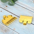 thumbnail image 4 of Vintage Oil Head Hair Clipper Limit Comb Positioning Tooth Electroplating Guide Comb Haircut AccessoryGold, 4 of 15