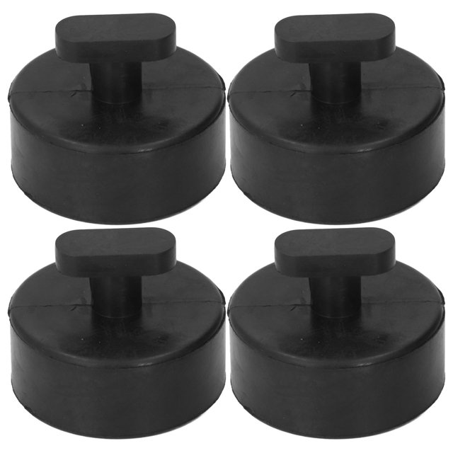 XYCCA 4PCS Jack Pad Anti Bending Sturdy Rubber Floor Heavy Duty Jack Lifting Pad for All Car Models-082101