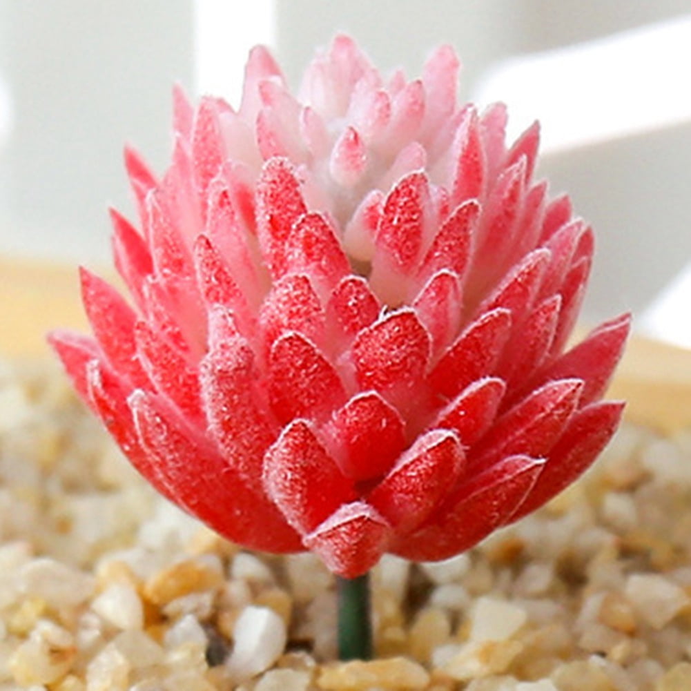 Artificial Succulents Plant Unpotted Fake Succulent Diy Realistic Succulent Bulk Artificial