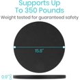 thumbnail image 4 of 360° Pivot Disc - Patient Transfer Device for Elderly & Disabled - Swivel Turning Board 360 Degree Rotation - Handicap Senior & Stroke Disability Aid - Rotating Lazy Susan Turning Assist Pad, 4 of 8
