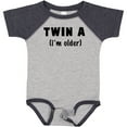 thumbnail image 3 of Inktastic Twin a (i'm Older) Boys or Girls Baby Bodysuit, 3 of 5