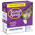 Scoop Away Super Clump Clumping Cat Litter, Unscented, 25 lbs
