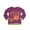 purple, variant on Wild Mango Toddler and Girls Long Sleeve Cotton Fashion T-Shirt