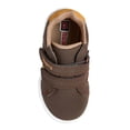 thumbnail image 4 of Tenis Casual En Botín Tipo Piel Café Con Velcro Para Niño cafe 16 Incógnita 013NF7, 4 of 5