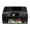 Brother MFC-J625DW Wireless Inkjet Multifunction Printer, Color, Black